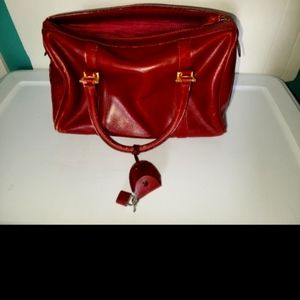 CARTIER BAG BOSTON VINTAGE SPEEDY HENKEL BAG HANDBAG RARE